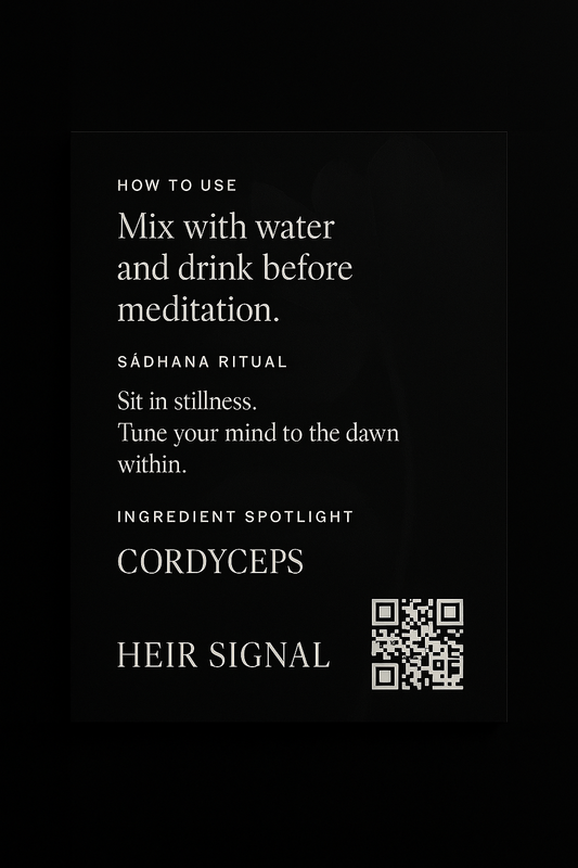 Heir SIGNAL Awaken the Body. Ignite the Flow.