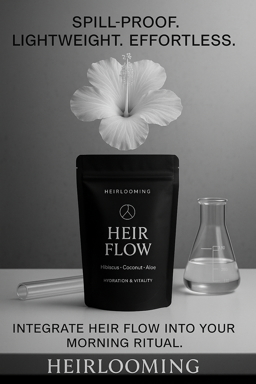 HEIR FLOW  Hydrate. Circulate. Flow.