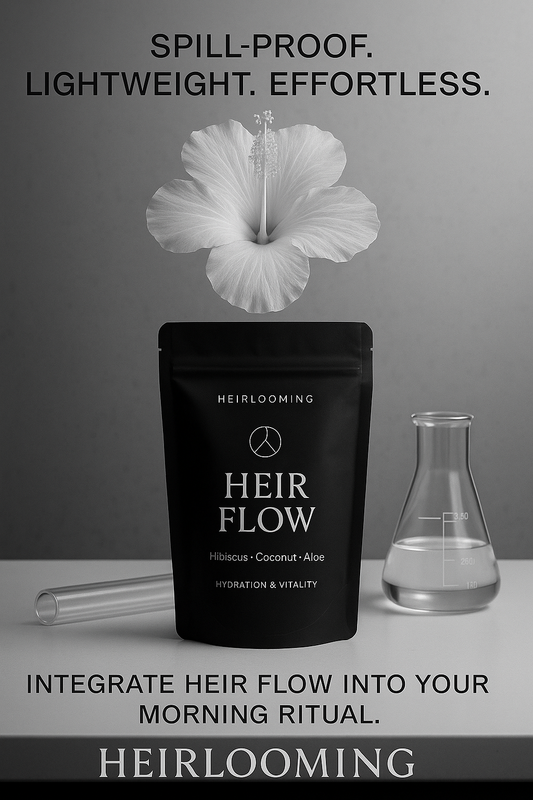 HEIR FLOW  Hydrate. Circulate. Flow.