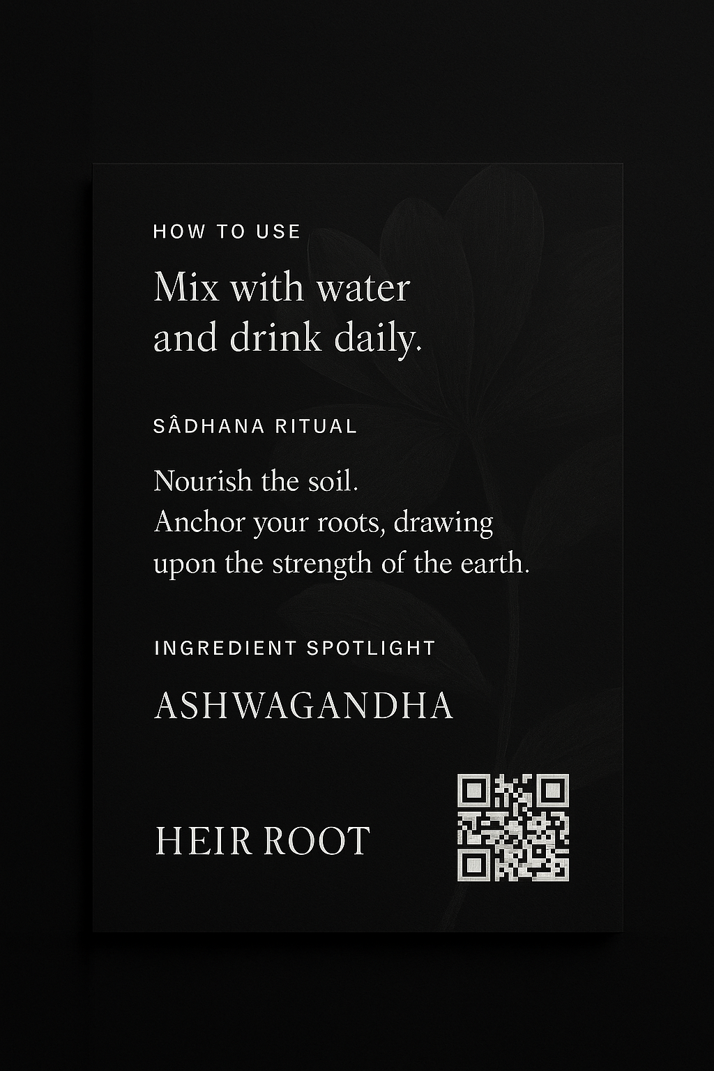 HEIR ROOT  Get Rooted